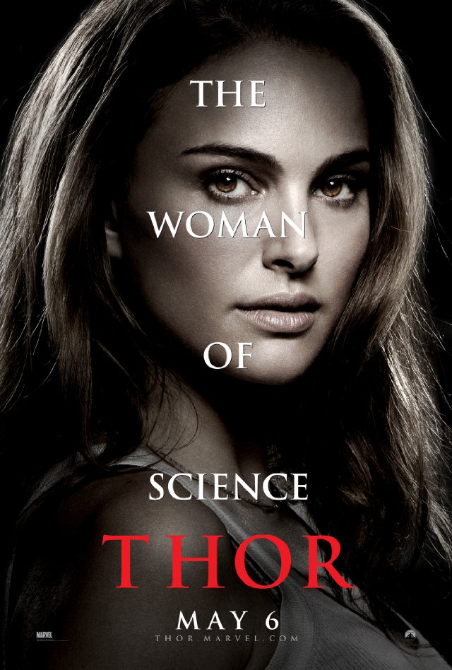 Thor - il Character Poster della dr. Jane Foster