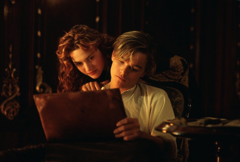 Foto da Titanic: Kate Winslet e Leonardo DiCaprio