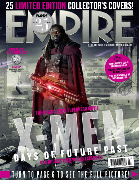 X-Men: Giorni di un Futuro Passato, la cover di Bishop