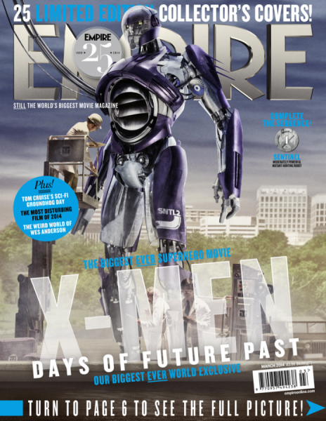 X-Men: Giorni di un Futuro Passato, la cover diella Sentinella del Passato