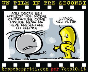 La vignetta di Argo, Ben Affleck e….gli Oscar