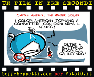 La vignetta di Captain America: The Winter Soldier