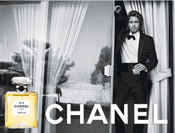 Brad Pitt testimonial di Chanel N. 5 - i primi tre video teaser