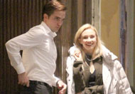 Foto di Robert Pattinson e Sarah Gadon dal set di Cosmopolis