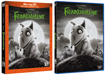 Frankenweenie da oggi in home video (DVD, Blu-ray e Blu-ray 3D)