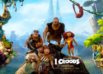 I Croods: ecco il poster animato del nuovo film firmato DreamworksAnimation