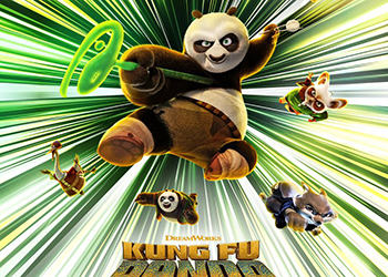 Kung Fu Panda 4: online la scena Camaleonti alla fortezza