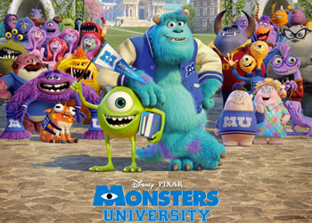 Monsters University: ecco il poster definitivo del film Disney-Pixar