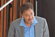 Le foto di Al Pacino sul set del biopic su Phil Spector