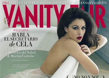 Monica Bellucci in topless per Vanity Fair
