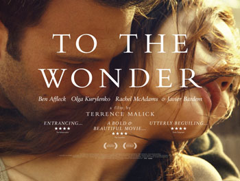Ben Affleck e Olga Kurylenko nel nuovo poster inglese di To the Wonder di Terrence Malick