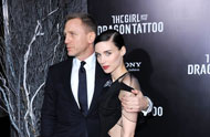 Le foto di Daniel Craig e Rooney Mara alla prima newyorkese di Millennium - Uomini che Odiano le Donne