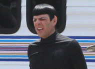 Star Trek 2: le foto di Spock sul set