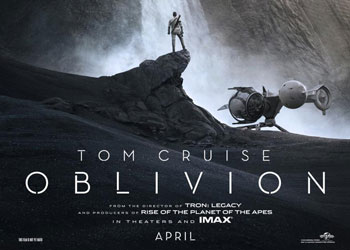 Oblivion: il primo poster del film di fantascienza con Tom Cruise