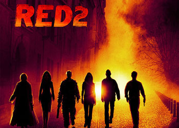 Red 2, i character poster  con Catherine Zeta-Jones ed Helen Mirren