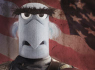Sam dei Muppets nei panni di Captain America
