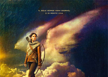 The Hunger Games - La Ragazza di Fuoco: il poster italiano ed una nuova foto
