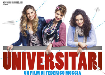 Universitari - molto pi che amici, il poster del nuovo film di Federico Moccia