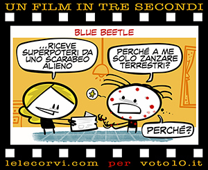 La vignetta di Blue Beetle
