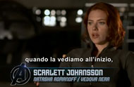Scarlett Johansson in un video racconta il suo ruolo di Vedova Nera in The Avangers