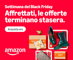 La settimana del Black Friday 2025 è arrivata  su Amazon. Ultime ore.