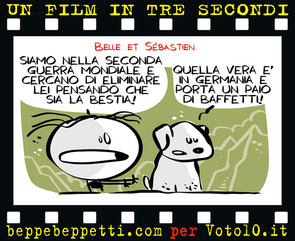 La vignetta di Belle et Sebastien