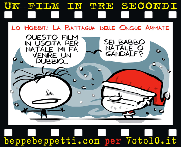 La Vignetta di Lo Hobbit: La Battaglia delle Cinque Armate