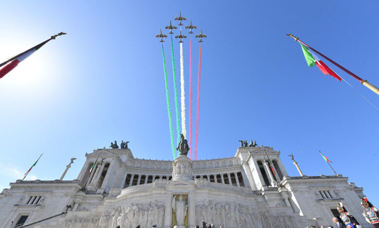 2 Giugno, Festa della Repubblica - Le Frecce Tricolori