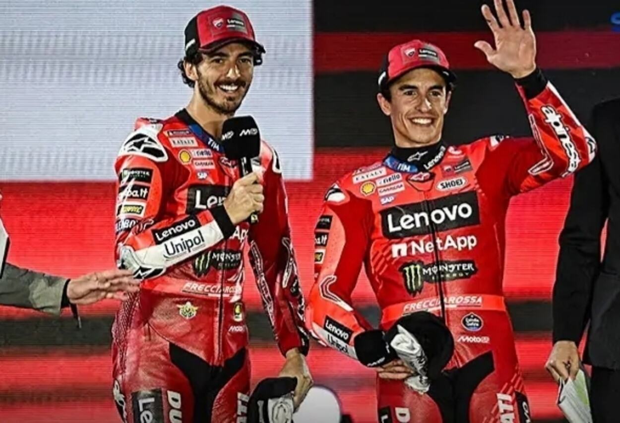 Bagnaia: La presenza di Marquez nel box è uno stimolo - Voto 10 - Solo ...