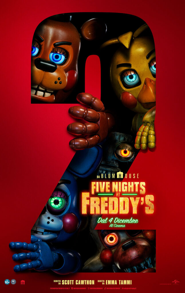 La locandina di Five Nights at Freddy's 2