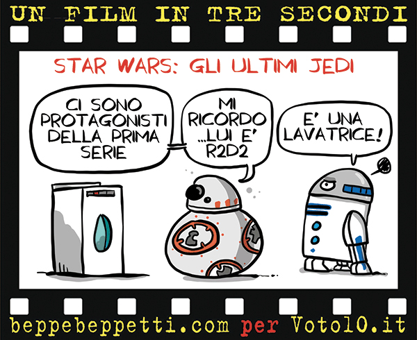 La vignetta di Star Wars: Gli ultimi Jedi