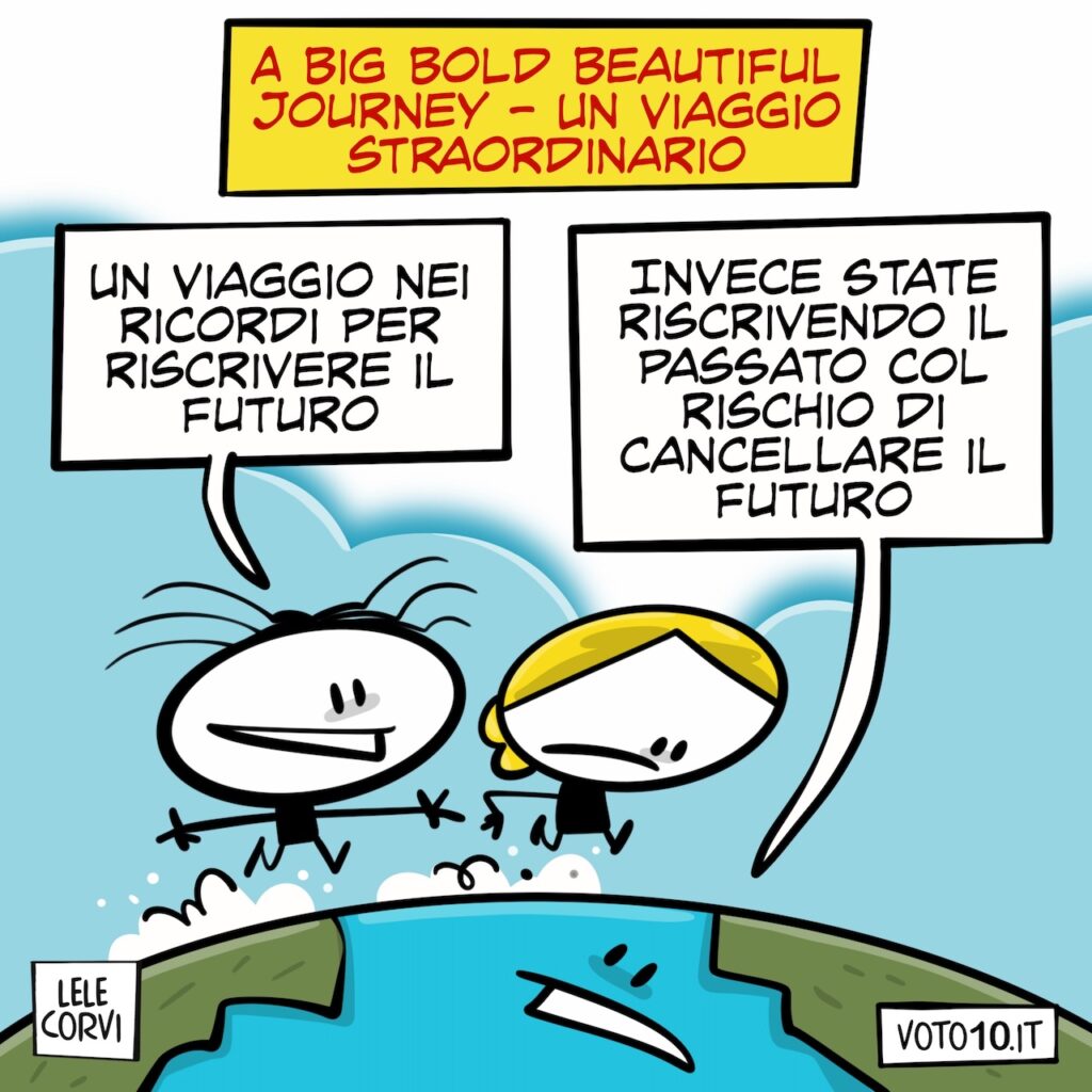 La vignetta di A Big Bold Beautiful Journey – Un viaggio straordinario