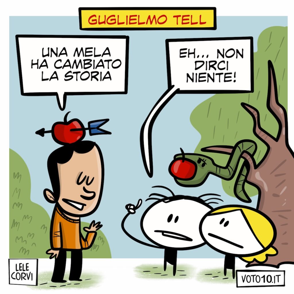 La vignetta di Guglielmo Tell