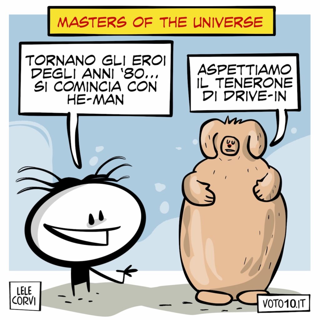 La vignetta di Masters Of The Universe