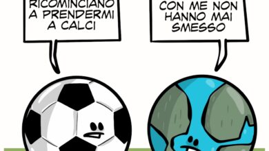 La vignetta dedicata all'inizio del campionato di Serie A 2025-2026