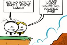 La vignetta dedicata al Ferragosto