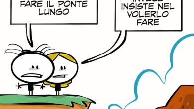 La vignetta dedicata al Ferragosto