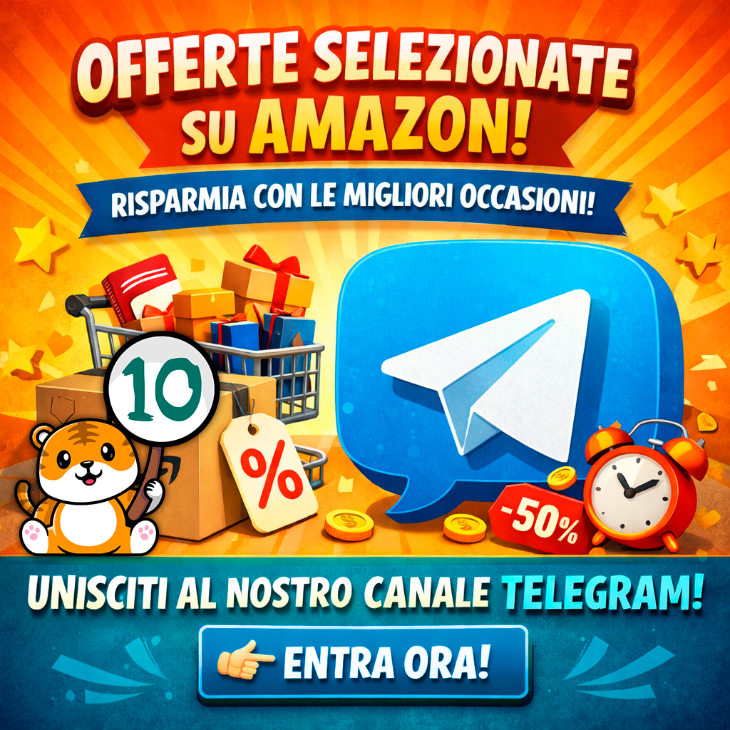 Scopri il canale Telegram dedicato a offerte imperdibili e sconti da Voto 10!