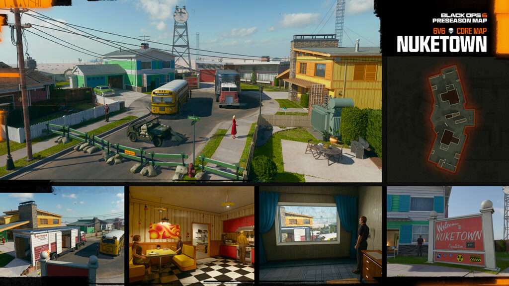 Call of Duty: Black Ops 6, Nuketown, la mappa 