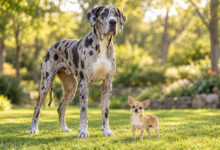 Alano e Chihuahua a confronto: uno studio scientifico spiega perché i cani piccoli vivono più a lungo.