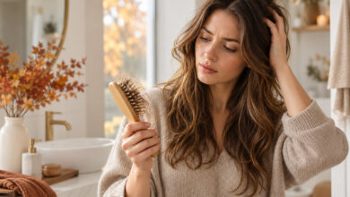 Capelli che cadono in autunno, quando preoccuparsi?