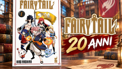 Copertina della Fairy Tail 20th Anniversary Edition di Hiro Mashima, pubblicata da Star Comics per i 20 anni del manga.