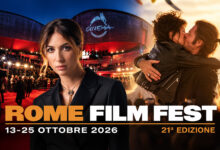 Festa del Cinema di Roma 2026: Ema Stokholma, una scena del film Il rumore delle cose nuove e l'Auditorium Parco della Musica