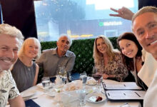 La Tata, la foto di Fran Drescher e Charles Shaughnessy