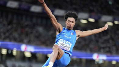 Mattia Furlani oro nel salto in lungo ai Mondiali di Atletica di Tokyo