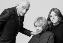 Martin Scorsese, Helen Morris e Francesca Scorsese in Mr. Scorsese