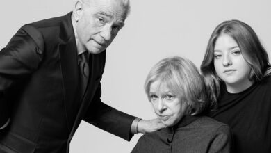 Martin Scorsese, Helen Morris e Francesca Scorsese in Mr. Scorsese