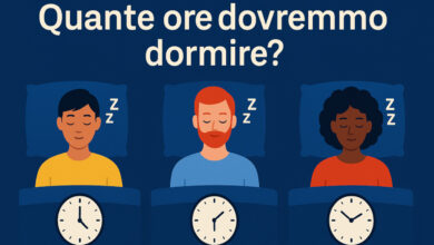 Quante ore dovremmo dormire?