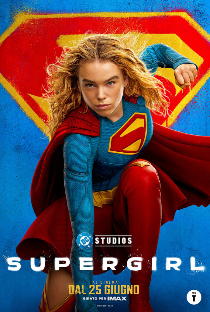 Supergirl, il poster ufficiale del film con Milly Alcock