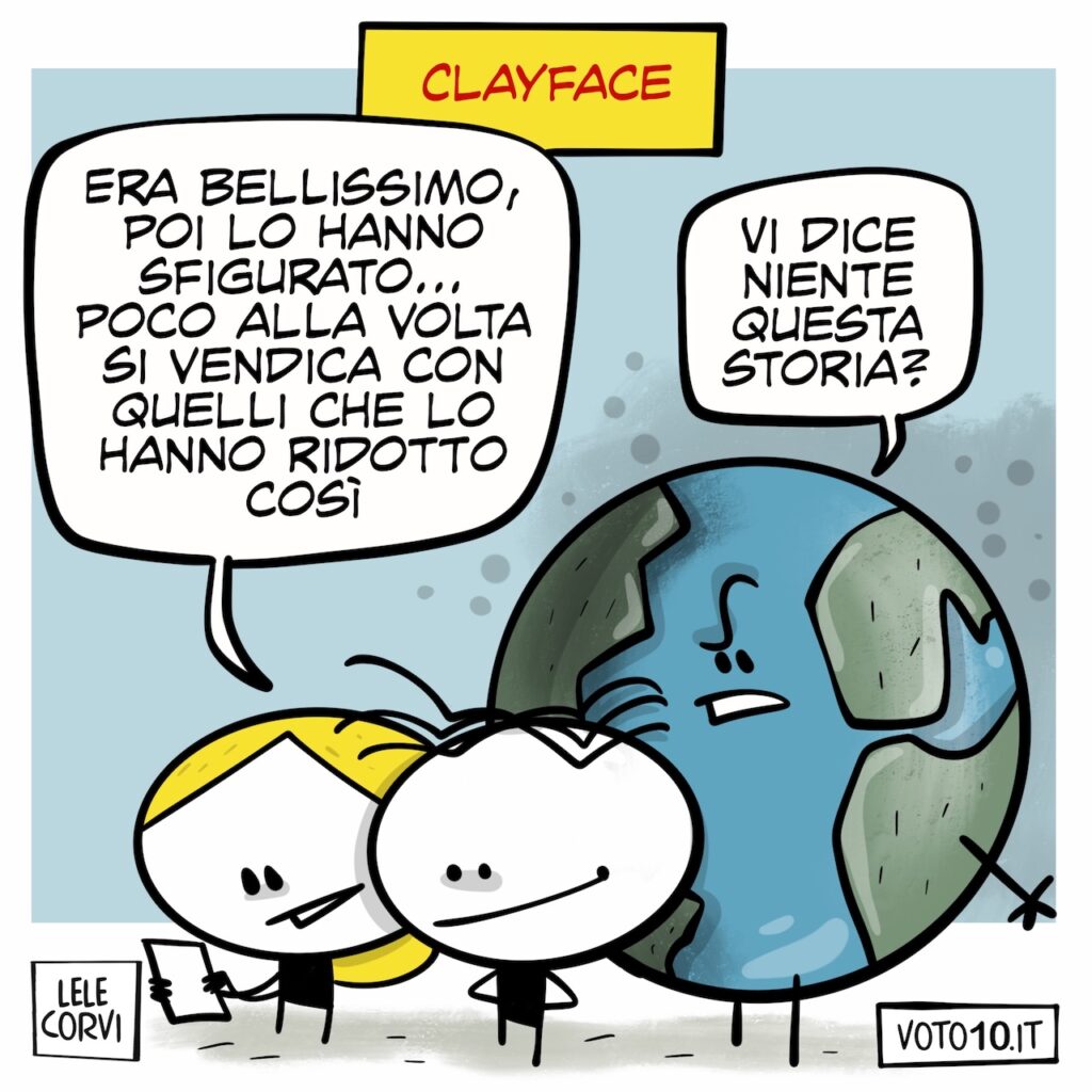 La vignetta di Clayface